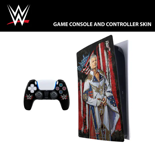 WWE Game console and controller skin