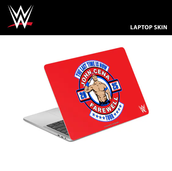 WWE John Cena farewell tour laptop skin