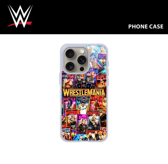 WWE WrestleMania phone case
